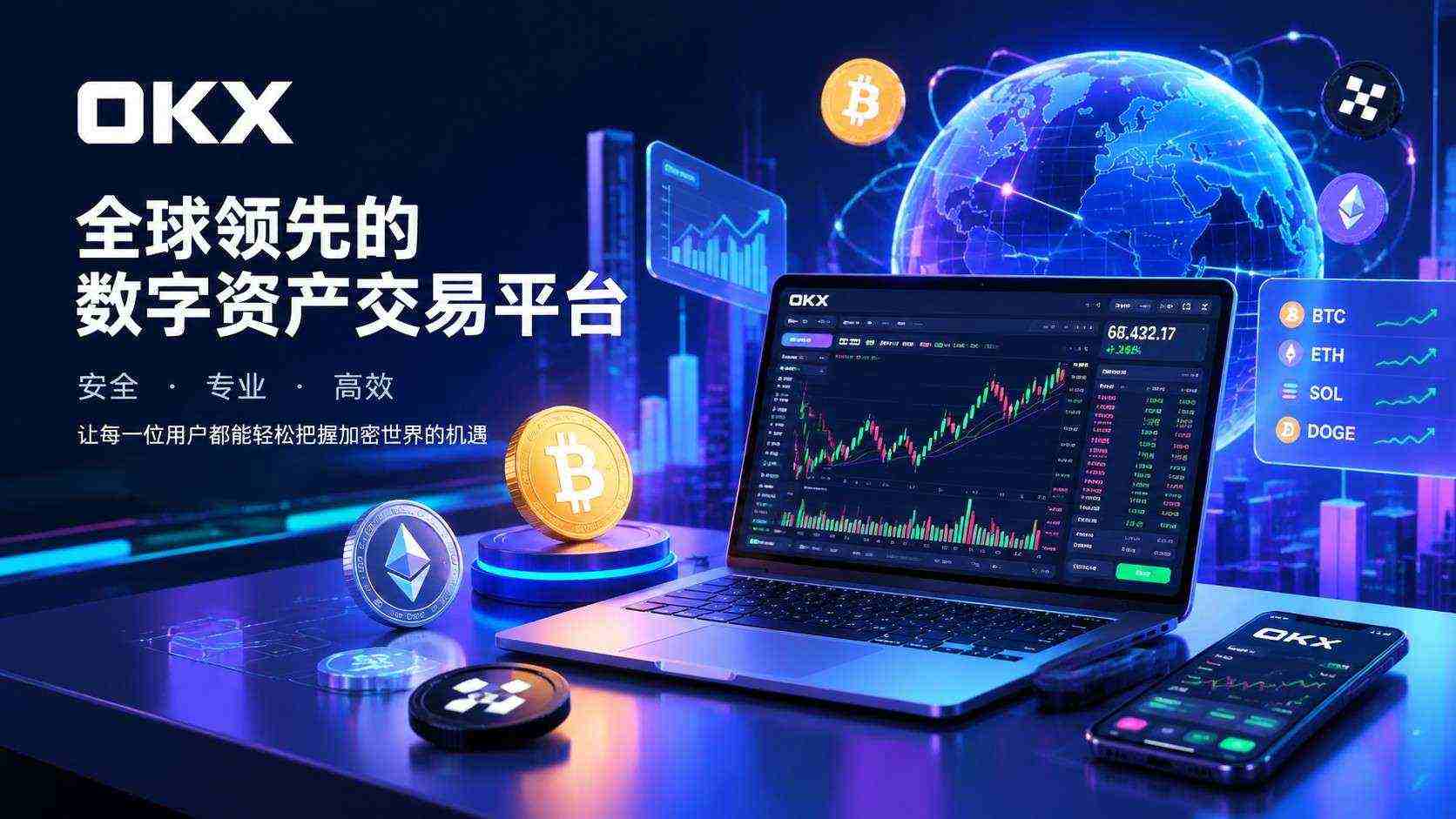 欧yi交易所下载 app 手机端首屏界面展示